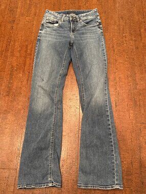 Silver Jeans 27X32 Blue Suki Slim Bootcut Jeans